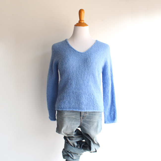 Petite Knit Cumulus Blouse PROJECT