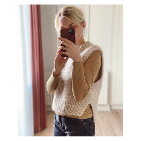 Petite Knit Holiday Slipover PROJECT