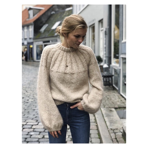 Petite Knit Sunday Pullover Project