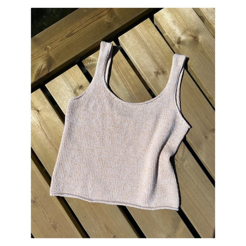 Petite Knit June Tank Project