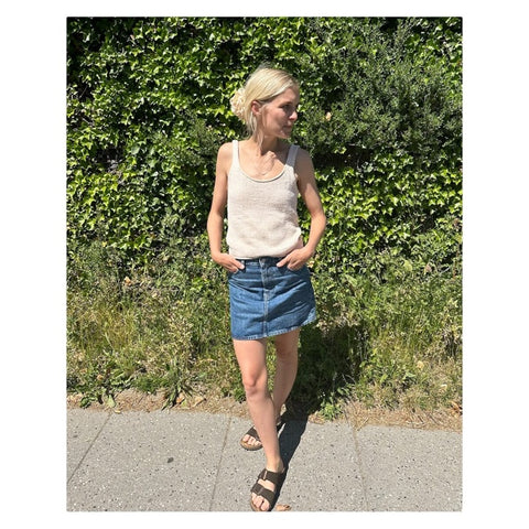 Petite Knit June Tank Project