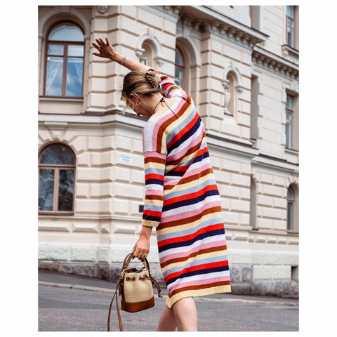 Stripe Hype Dress PROJECT