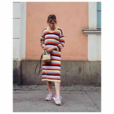 Stripe Hype Dress PROJECT