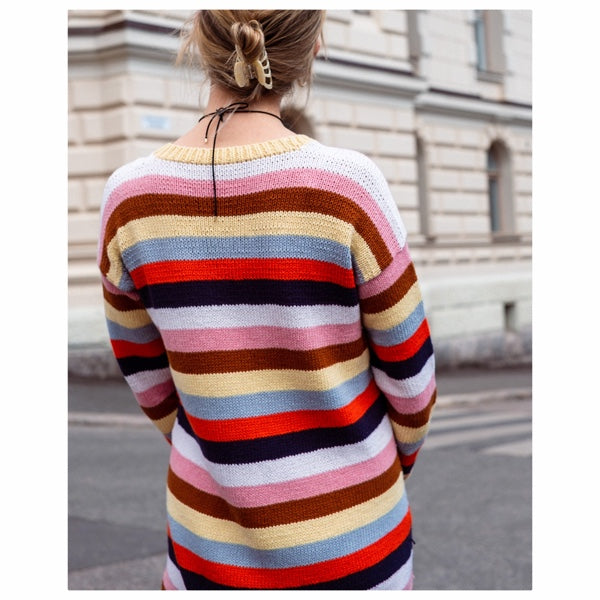 Stripe Hype Dress PROJECT – Knit-O-Matic Stripe Hype Dress PROJECT – Knit-O-Matic