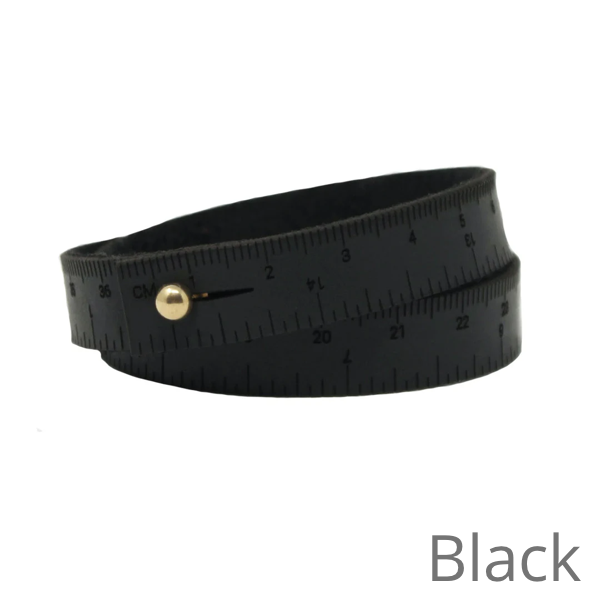 Wrist Ruler: Leather (double wrap) DISCONTINUED