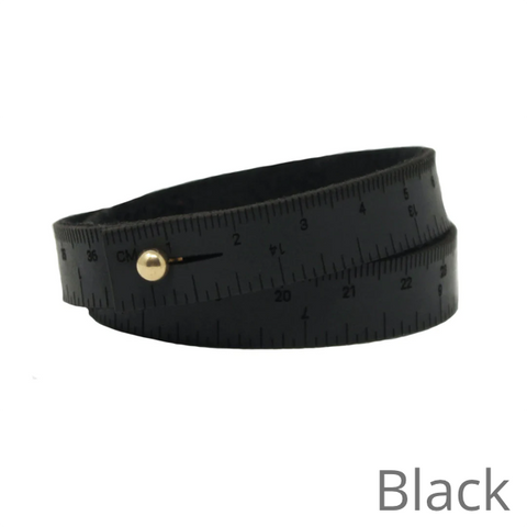 Wrist Ruler: Leather (double wrap) DISCONTINUED