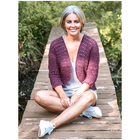 Berroco Kyrie Summer Crochet Cardigan PROJECT