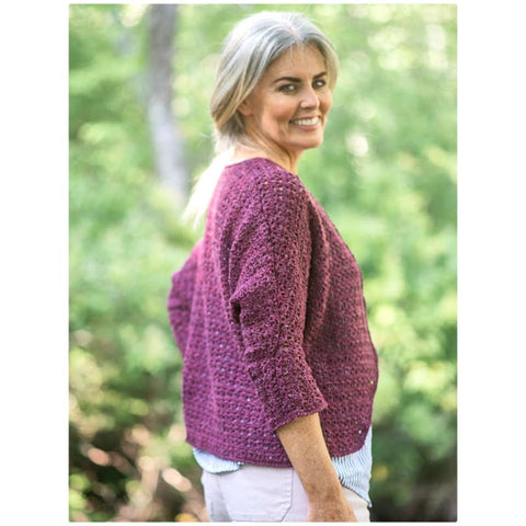 Berroco Kyrie Summer Crochet Cardigan PROJECT