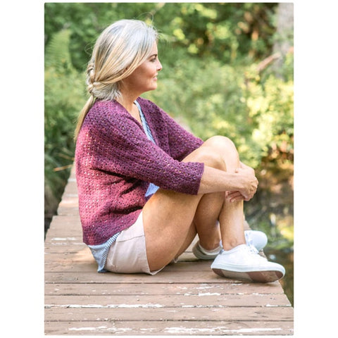 Berroco Kyrie Summer Crochet Cardigan PROJECT
