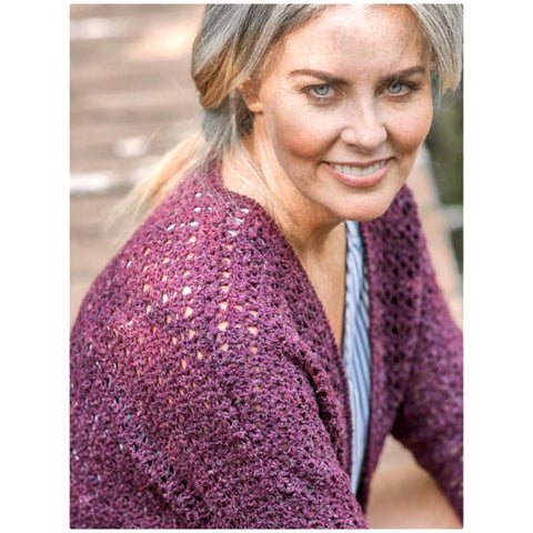 Berroco Kyrie Summer Crochet Cardigan PROJECT