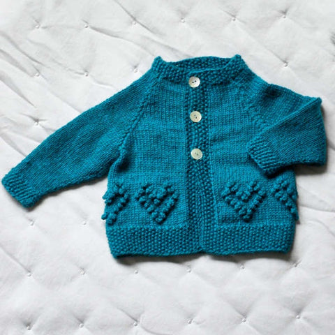 Berroco Skyler Baby Cardigan PROJECT