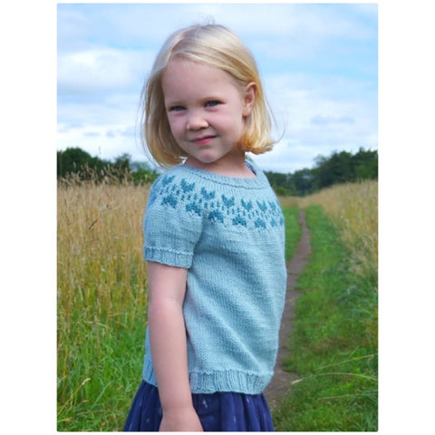 Berroco Elena Kids Summer Top PROJECT