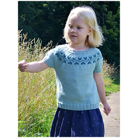 Berroco Elena Kids Summer Top PROJECT