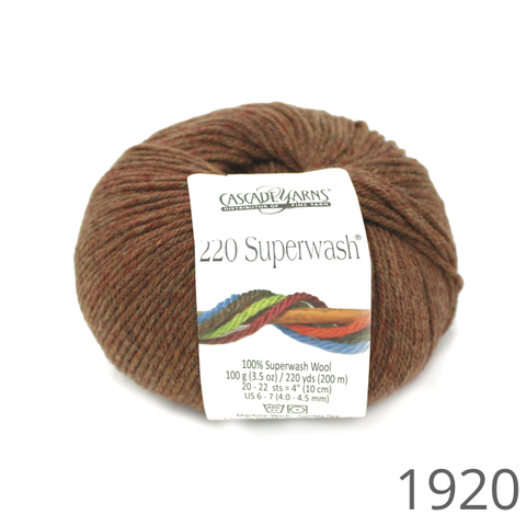 Cascade 220 Superwash Heathered Colours