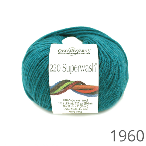 Cascade 220 Superwash Heathered Colours