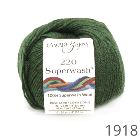 Cascade 220 Superwash Heathered Colours