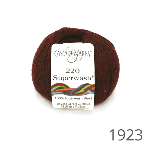 Cascade 220 Superwash Heathered Colours