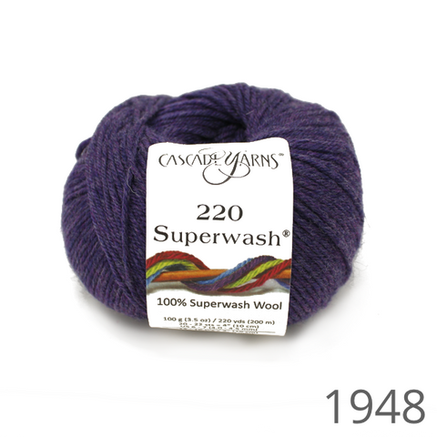 Cascade 220 Superwash Heathered Colours