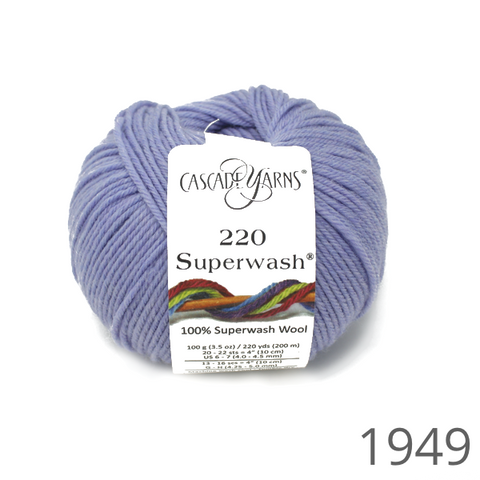 Cascade 220 Superwash Heathered Colours