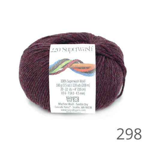 Cascade 220 Superwash Heathered Colours