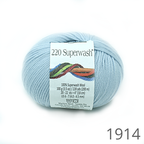 Cascade 220 Superwash Solid Colours