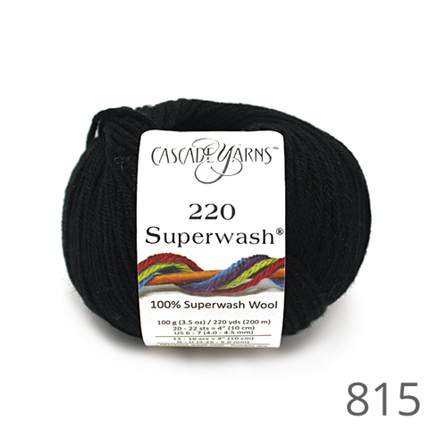 Cascade 220 Superwash Solid Colours