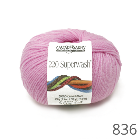 Cascade 220 Superwash Solid Colours