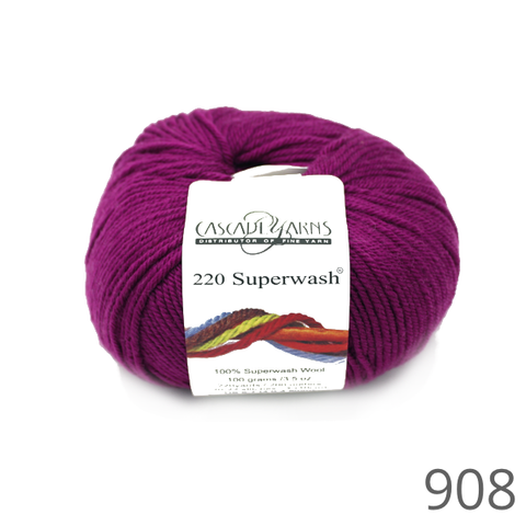 Cascade 220 Superwash Solid Colours