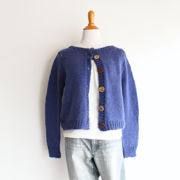 『O PROJECT』\"KNITTED CARDIGAN\" Cascade_Eco_Merino_Felix_Cardi