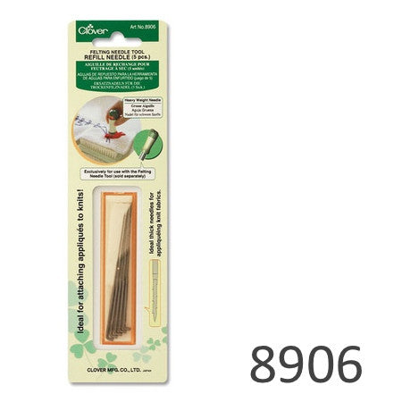 Clover Needle Felting Tools & Needle Refills