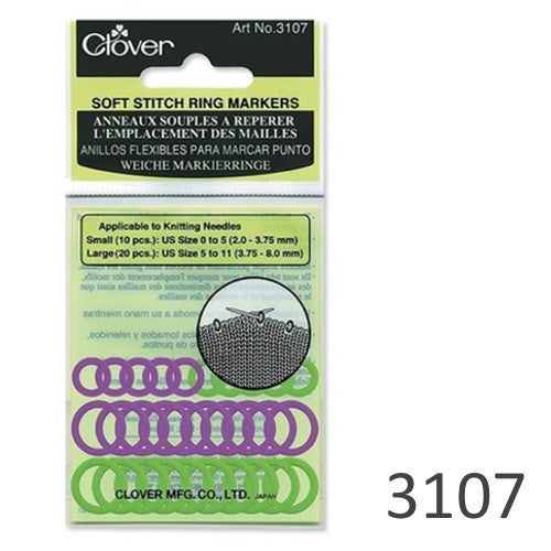 Clover Flexible Stitch Markers