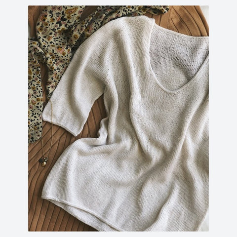 Petite Knit Cumulus Tee/Top Project