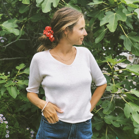 Petite Knit Cumulus Tee/Top Project