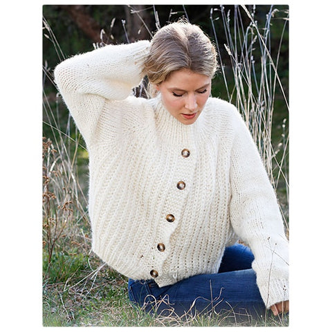 Drops Shout for Winter Cardigan Project