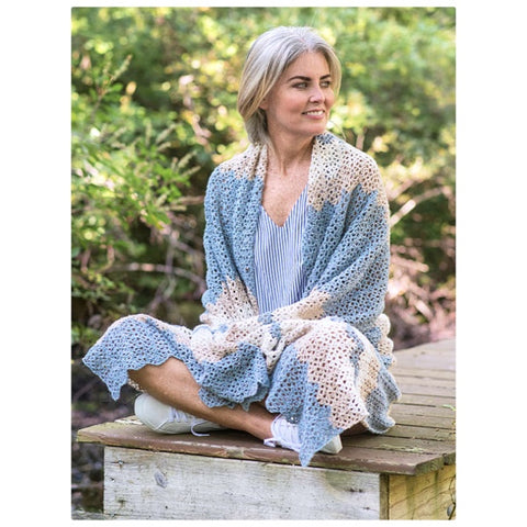 Berroco Eden Crochet Blanket PROJECT