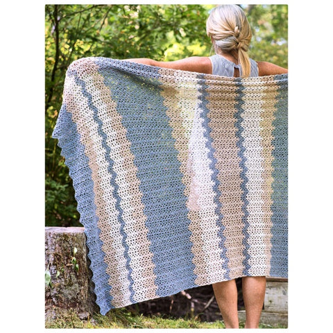 Berroco Eden Crochet Blanket PROJECT