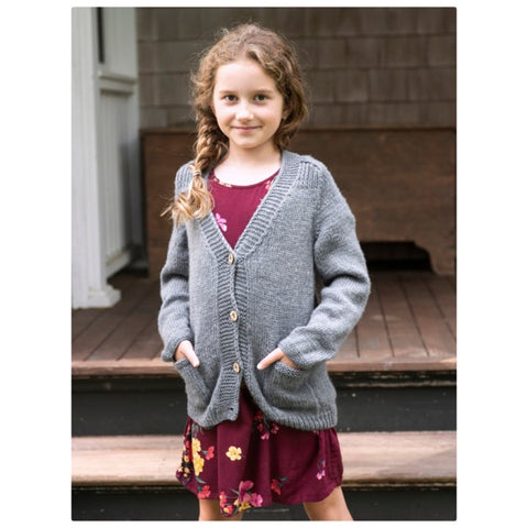 Berroco Jemison Kids Cardigan Kit PRE-ORDER