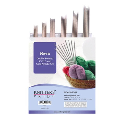 Knitters Pride Double Pointed Needle Sets (Sock Kit) Nova METAL