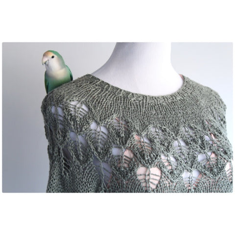 Quince & Co Kestrel Lovenote Pullover Project