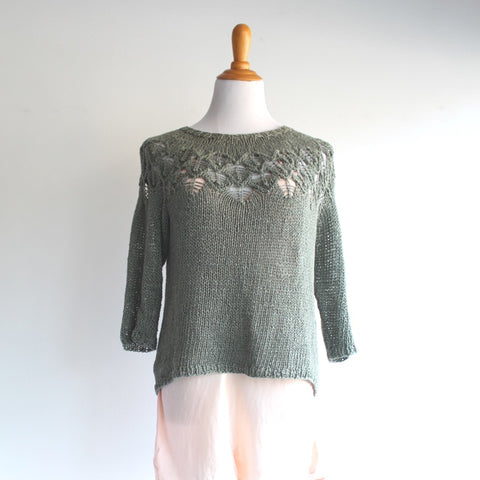 Quince & Co Kestrel Lovenote Pullover Project