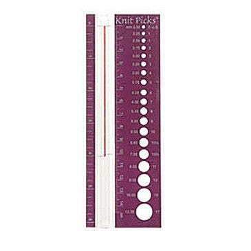 Knit Picks View Sizer Needle Gauge