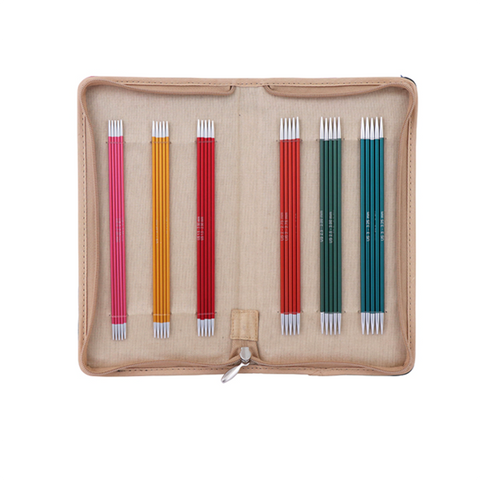 Knitters Pride Double Pointed Needle Sets (Sock Kits) Zing ALUMINUM