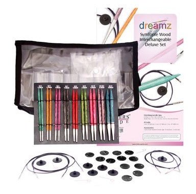 Knitters Pride Dreamz Symfonie Wood Interchangeable Circular Needle SETS