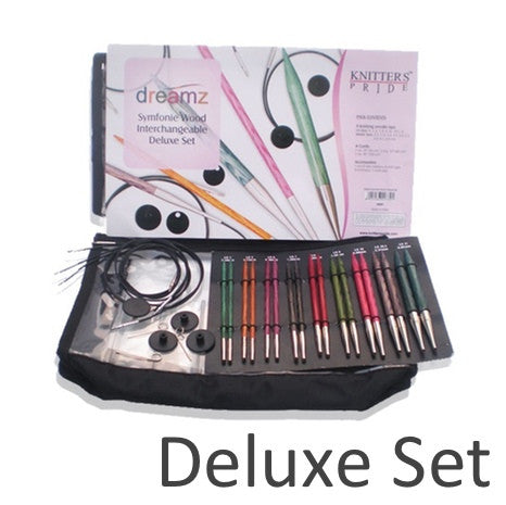 Knitters Pride Dreamz Symfonie Wood Interchangeable Circular Needle SETS