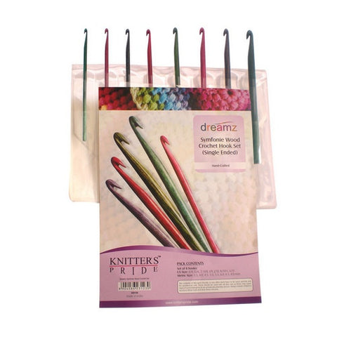 Knitters Pride Dreamz Symfonie Wood Crochet Hook SET
