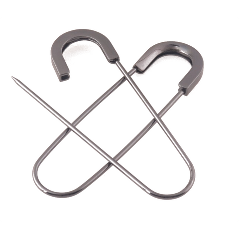 Oversized Safety Pin Brooch