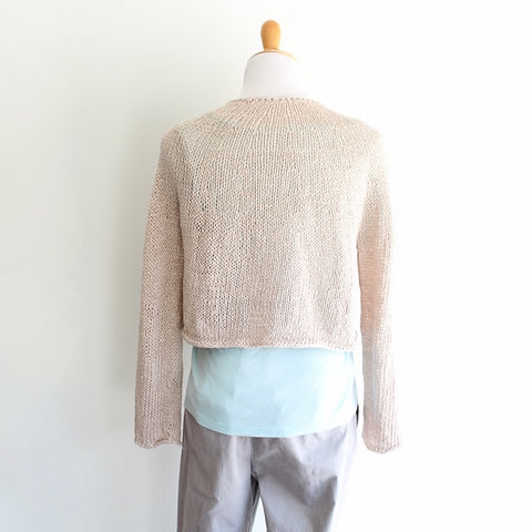 Quick Sand Cardigan Project