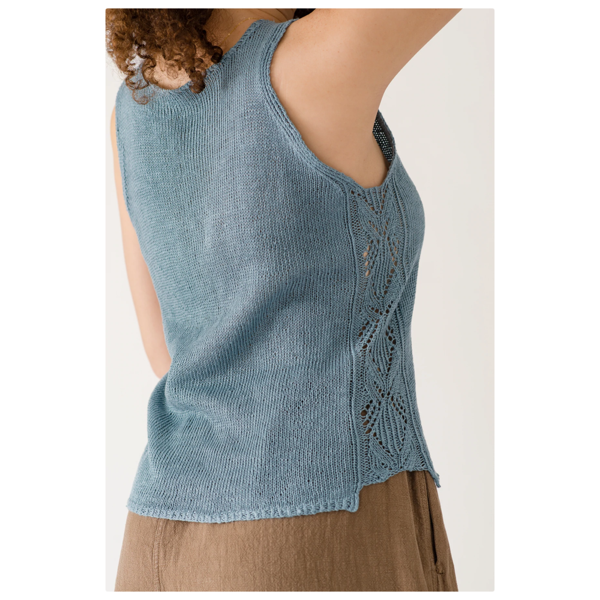 Quince & Co Fresia Tank Project – Knit-O-Matic