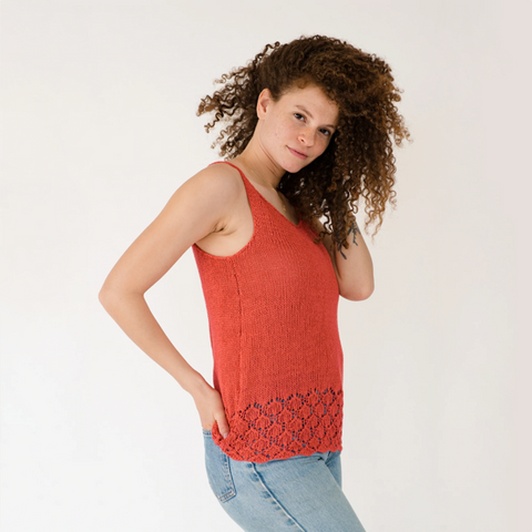 Quince & Co Kama Tank Project