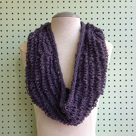 Dropped Stitch Spring Cowl Pattern FREE